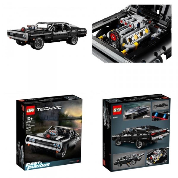 Конструктор LEGO Dodge Charger Доминика Торетто 42111