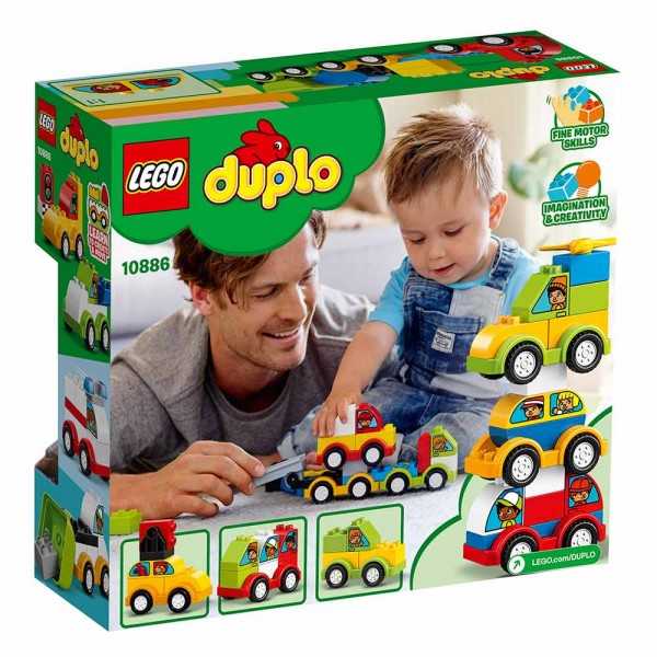 Конструктор LEGO Duplo Мои первые машинки 10886