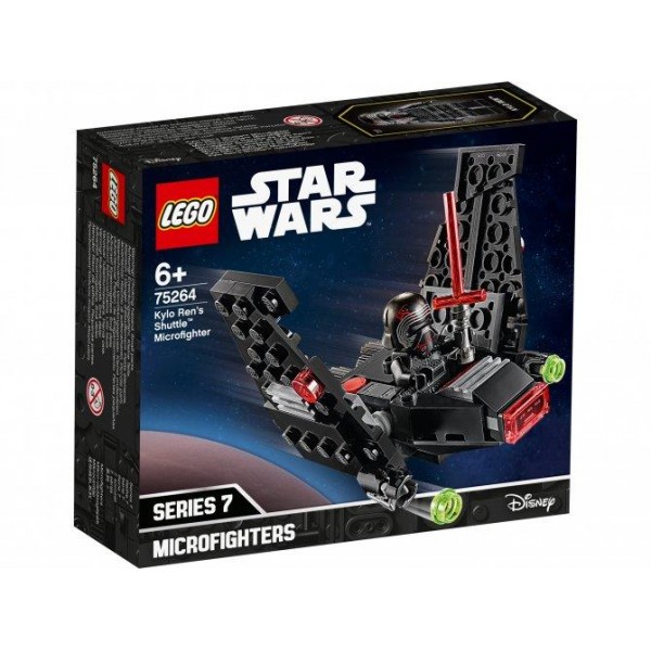 Конструктор LEGO Star Wars Микрофайтеры шаттл Кайло Рена 75179