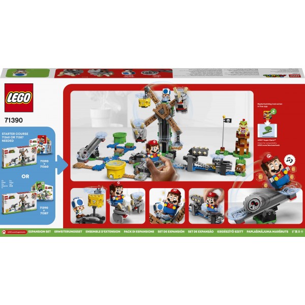 Конструктор LEGO Super Mario Нокдаун резноров. Дополнительный набор 71390