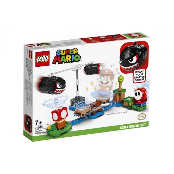 Конструктор LEGO Super Mario Обстрел Билла Бумера Дополнительный уровень 71366
