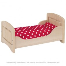 Кроватка для кукол goki натуральная 51701G