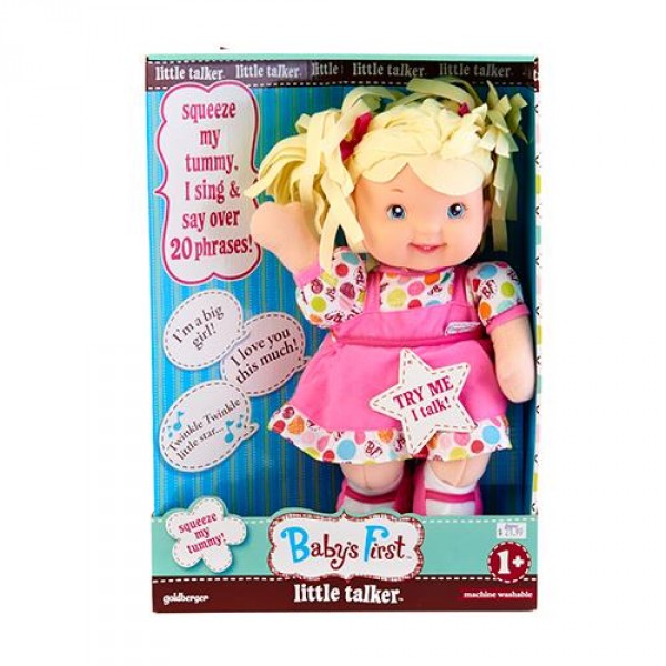 Кукла Baby s First Little Talker Учись говорить (блондинка) 71230-1