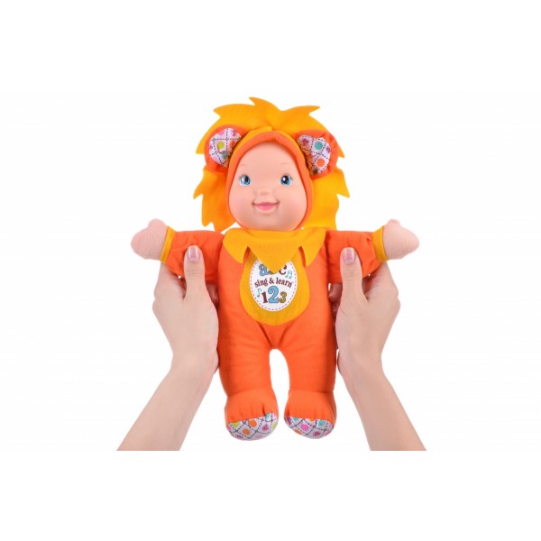 Кукла Baby’s First Sing and Learn Пой и Учись (оранжевый Львенок) 21180-2