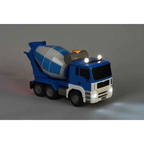 Машинка на радиоуправлении Same Toy Бетономешалка синяя E518-003