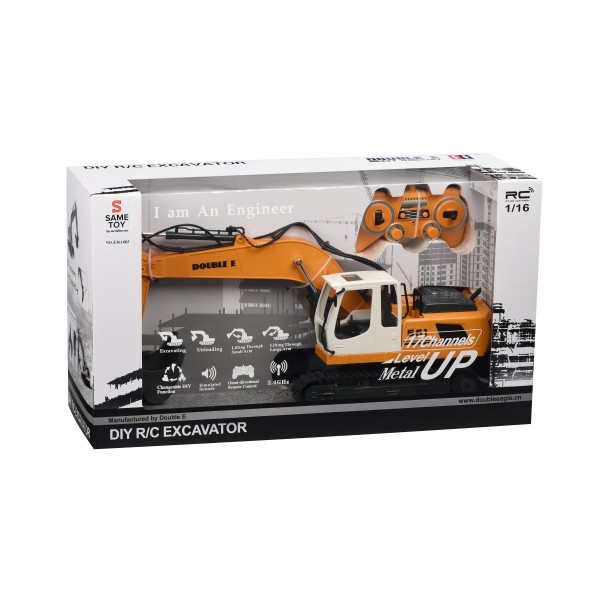 Машинка на радиоуправлении Same Toy Экскаватор E561-003