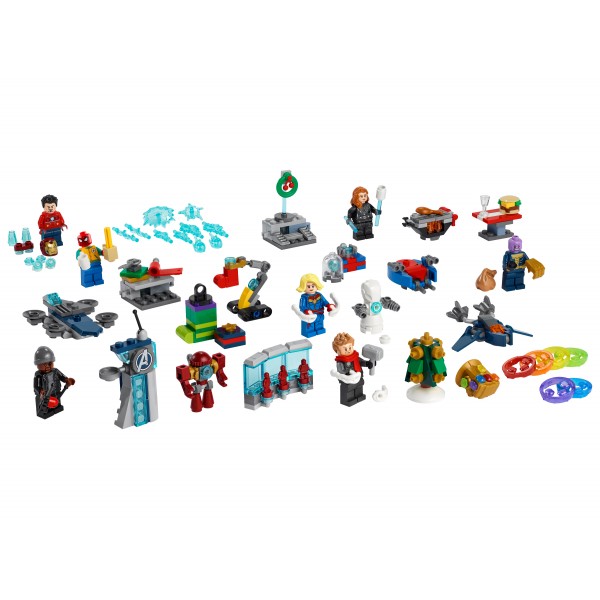 Новогодний календарь LEGO Marvel 76196