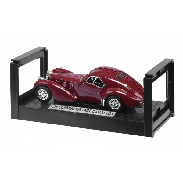 Автомобиль Same Toy Vintage Car со светом и звуком Бордовый HY62-2Ut-4