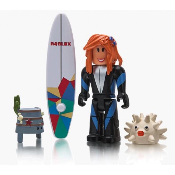 Игровая коллекционная фигурка Jazwares Roblox Core Figures Sharkbite Surfer 19877R