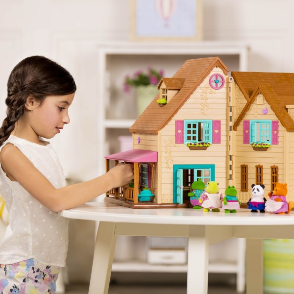 Игровой набор Lil Woodzeez Большой коттеджный дом 6192Z