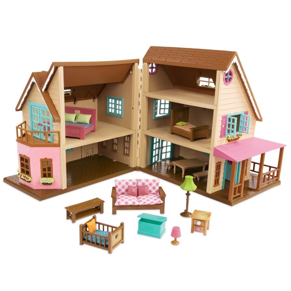 Игровой набор Lil Woodzeez Большой коттеджный дом 6192Z