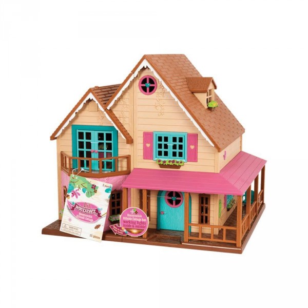 Игровой набор Lil Woodzeez Большой коттеджный дом WZ6548