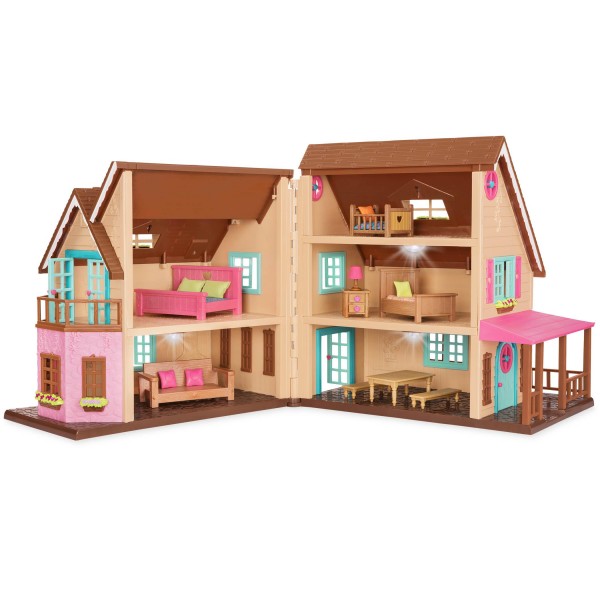 Игровой набор Lil Woodzeez Большой коттеджный дом WZ6548