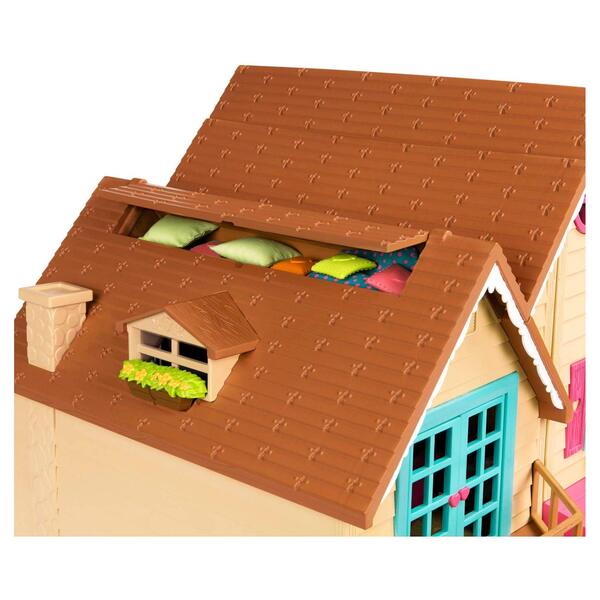 Игровой набор Lil Woodzeez Большой коттеджный дом WZ6548