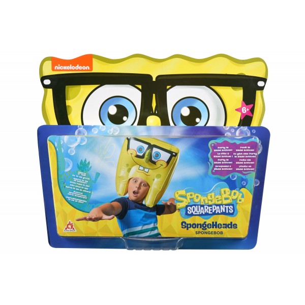Игрушка-головной убор SpongeBob SpongeHeads SpongeBob Expression 2 EU690605