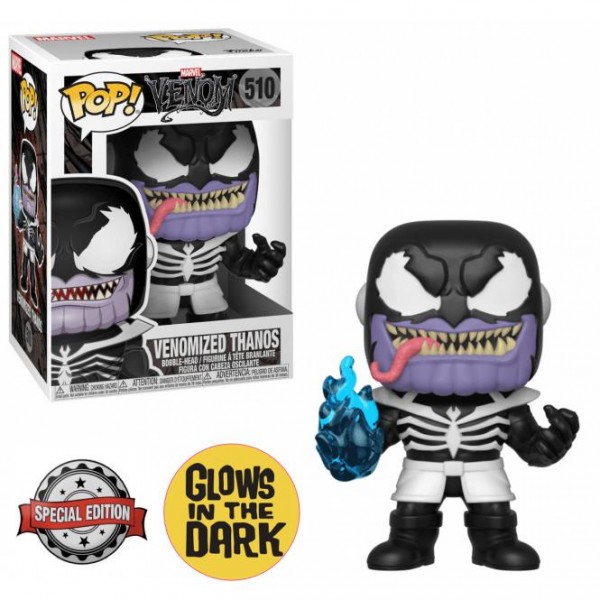 Коллекционная Фигурка Funko POP! Bobble Marvel Venom Venomized Thanos Танос 44818