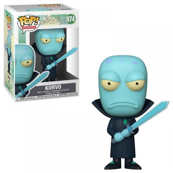 Коллекционная Фигурка Funko POP! Корво холоден и хитер Solar Opposites Korvo 55794 (56952)