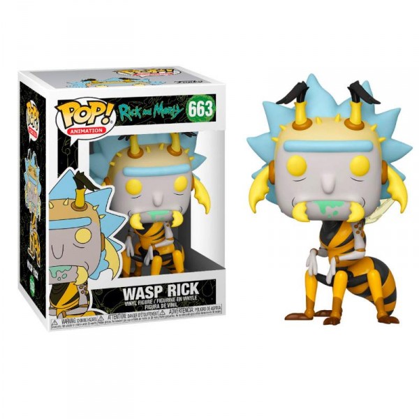 Коллекционная фигурка Funko POP! Vinyl: Rick & Morty: Wasp Rick 44255