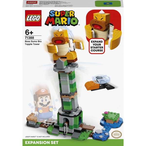 Конструктор LEGO Super Mario Падающая башня босса братца-сумо. Дополнительный набор 71388