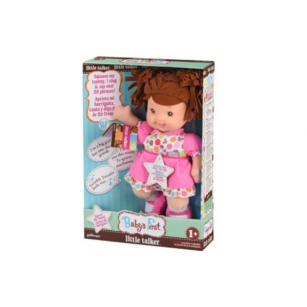 Кукла Baby s First Little Talker Учись говорить (брюнетка) 71230-2
