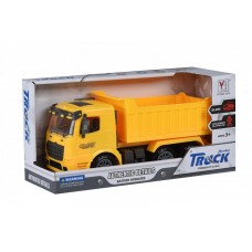 Машинка инерционная Same Toy Truck Самосвал желтый 98-611U