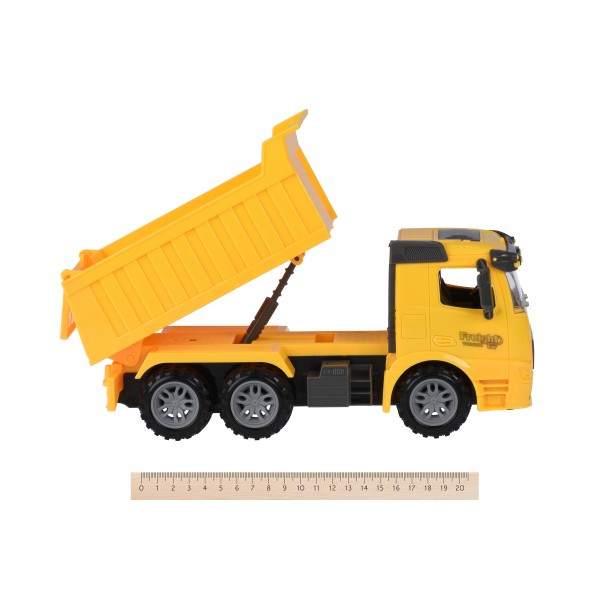 Машинка инерционная Same Toy Truck Самосвал желтый 98-611Ut-1