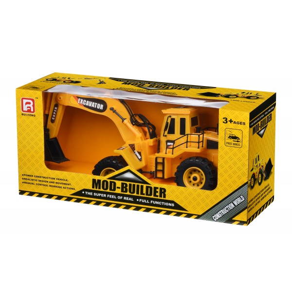 Машинка Same Toy Mod-Builder Трактор с ковшом R6015-1Ut