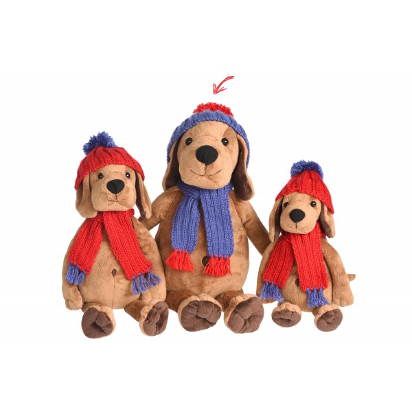 Мягкая игрушка SoftToy Собачка 30см THT561