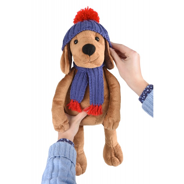 Мягкая игрушка SoftToy Собачка 30см THT561