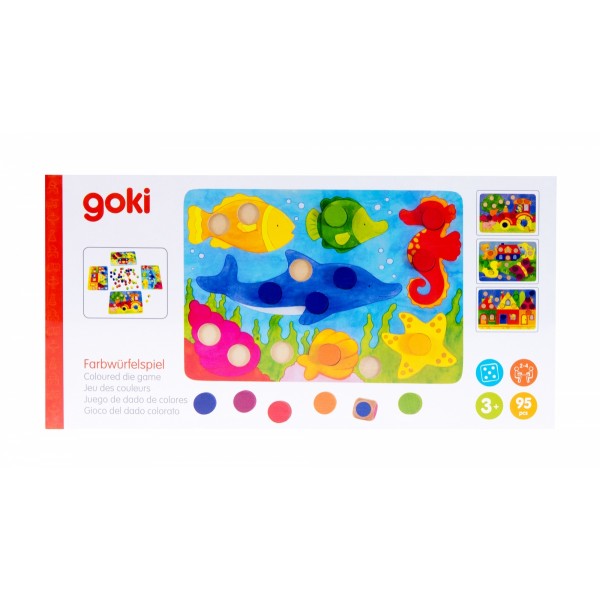 Настольная игра goki Лото Разноцветный мир 56705
