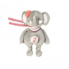Nattou Мягкая игрушка с музыкой слоник Адель 24см. 424080