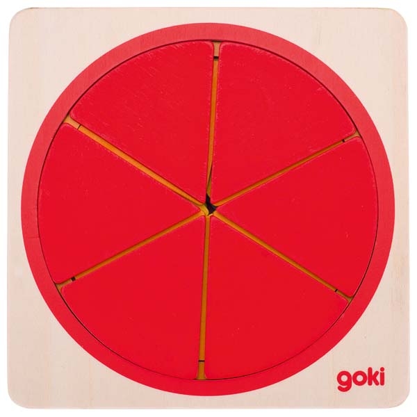 Пазл-вкладыш goki Круг 57737G