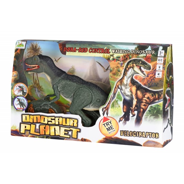 Динозавр Same Toy Dinosaur Planet серый со светом и звуком RS6134Ut