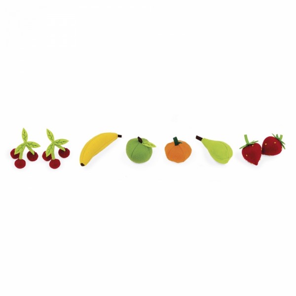 Игровой набор Janod Корзина с фруктами 8 ел. J06577