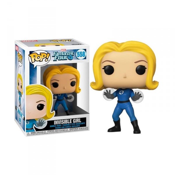 Коллекционная фигурка Funko POP! Bobble: Marvel: F4: Invisible Girl (TRL) 45005