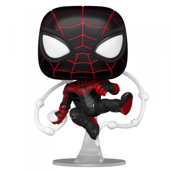 Коллекционная фигурка Funko POP! Bobble Marvel Games Miles Morales Miles Advanced Tech Suit 54693