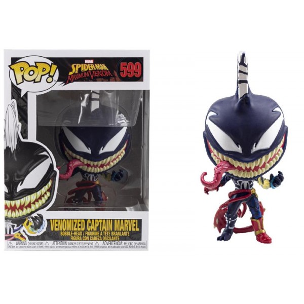 Коллекционная фигурка Funko POP! Bobble: Marvel: Marvel Venom S3: Captain Marvel 46456