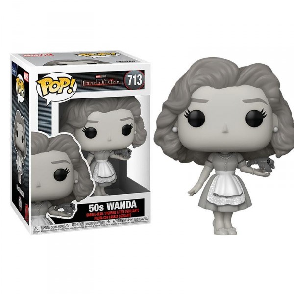 Коллекционная Фигурка Funko POP! Bobble Marvel WandaVision Wanda 50s ВандаВижен 52042