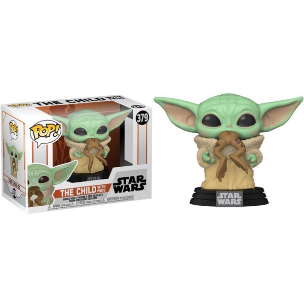 Коллекционная фигурка Funko Pop! Star Wars: Mandalorian: The Child Frog FUN2549634