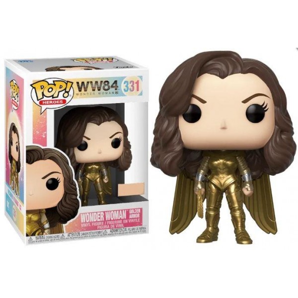 Коллекционная фигурка Funko POP! Vinyl: DC: Wonder Woman 84: Woman Golden Armor (MT) (Exc) 46662