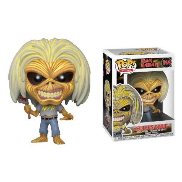 Коллекционная фигурка Funko POP! Vinyl: Rocks: Iron Maiden: Killers (Skeleton Eddie) 45980