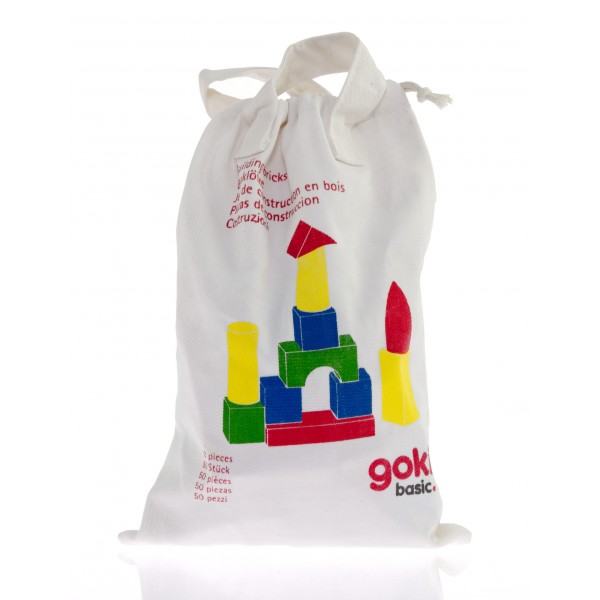 Конструктор деревянный goki Базовый маленький 58575