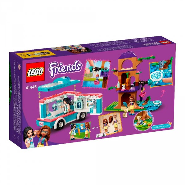 Конструктор LEGO Friends Машина скорой ветеринарной помощи 41445
