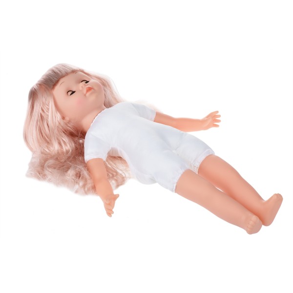 Кукла Same Toy в шляпке (розовый) 45 см 8010CUt-1