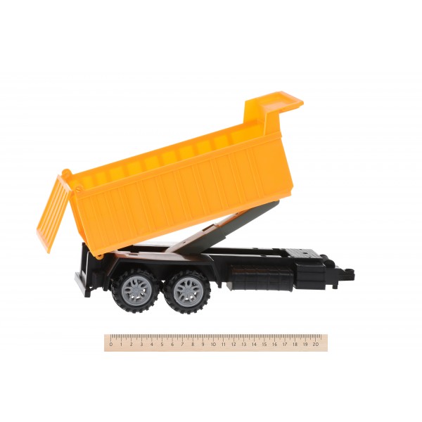 Машинка инерционная Same Toy Super Combination Самосвал желтый с прицепом 98-87Ut-2
