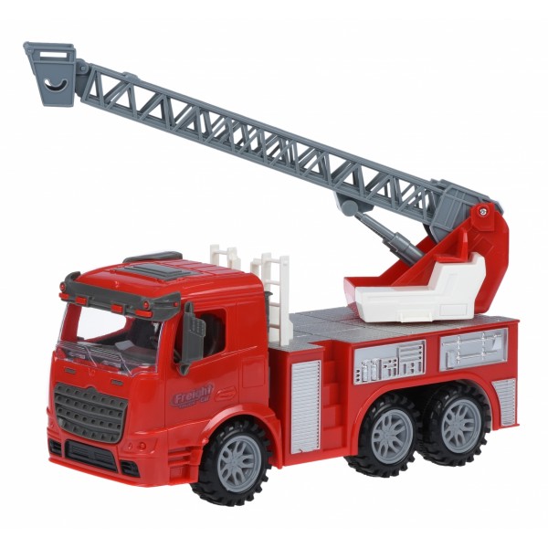 Машинка инерционная Same Toy Truck Пожарная машина с лестницей 98-616Ut