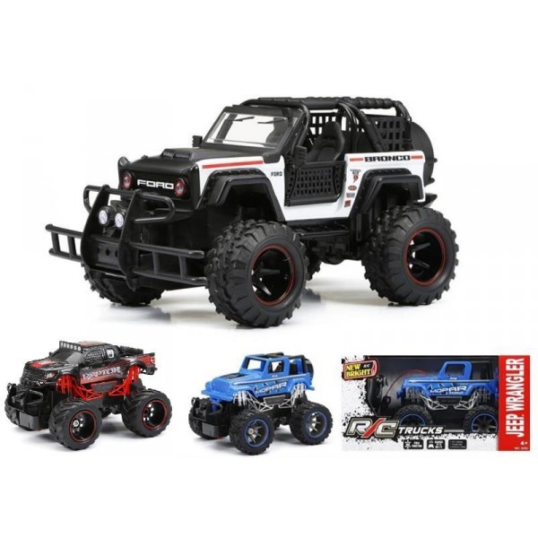 Машинка на радиоуправлении New Bright 1:24 Off Road Trucks (2424)