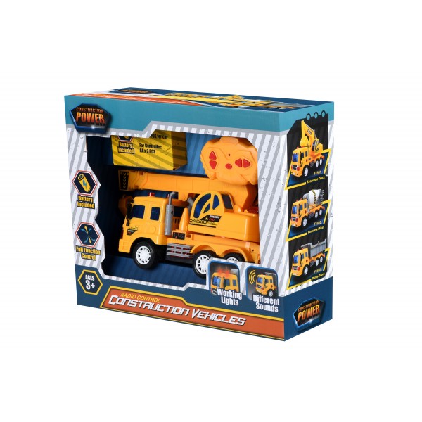 Машинка на радиоуправлении Same Toy City Кран F1604Ut