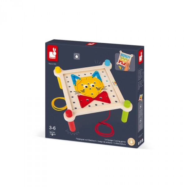 Развивающая игра Janod Шнуровка J05064