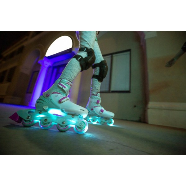 Роликовые коньки Neon Inline Skates Бирюзовый (Размер 30-33) NT07T4